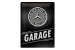 Blechschild "Mercedes Benz Garage" - 40 x 30cm